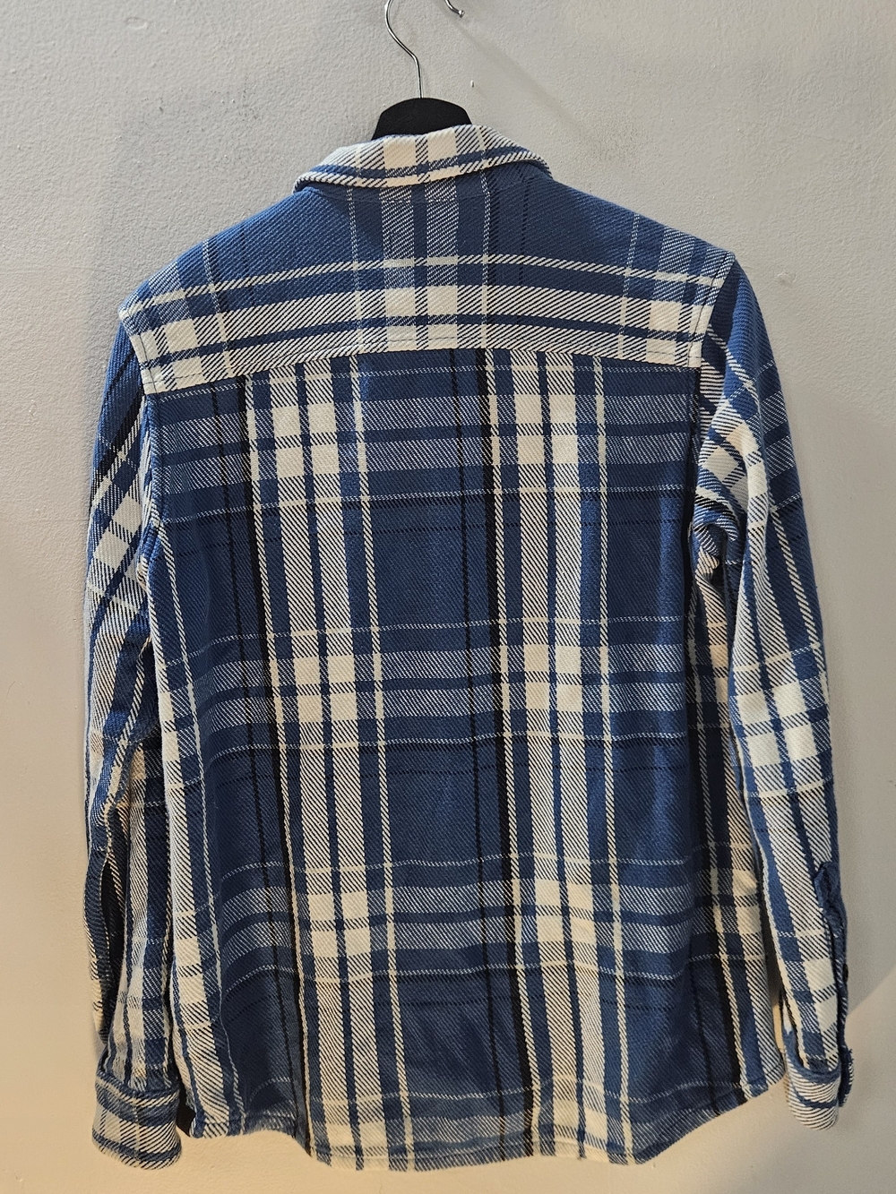Outerknown Blanket Shirt Blue White - Picture 5 of 6